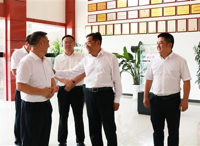 涪陵区委书记黎勇调研重庆pg电子药包，，，，力推“四链”深度融合